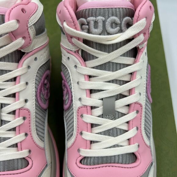 Women’s Gucci interlocking G high top sneakers size 35 made in Italy - Picture 4 of 10